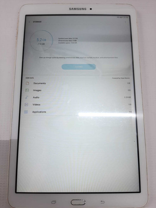Samsung Galaxy Tab E SM-T560NU 16GB, Wi-Fi, 9.6 inch Tablet / Factory Reset #