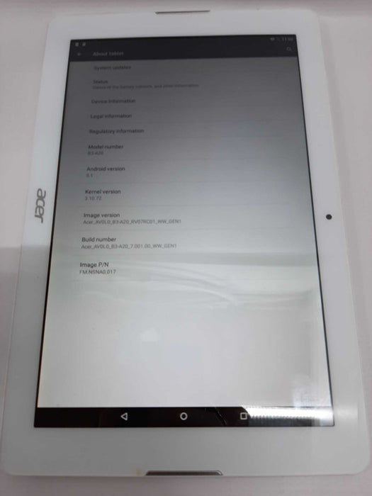 Acer Iconia One 10 B3-A20 Tablet 10.1\\" 16GB / Factory Reset #