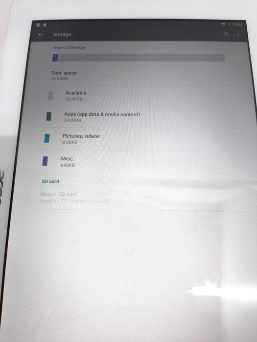 Acer Iconia One 10 B3-A20 Tablet 10.1\\" 16GB / Factory Reset #