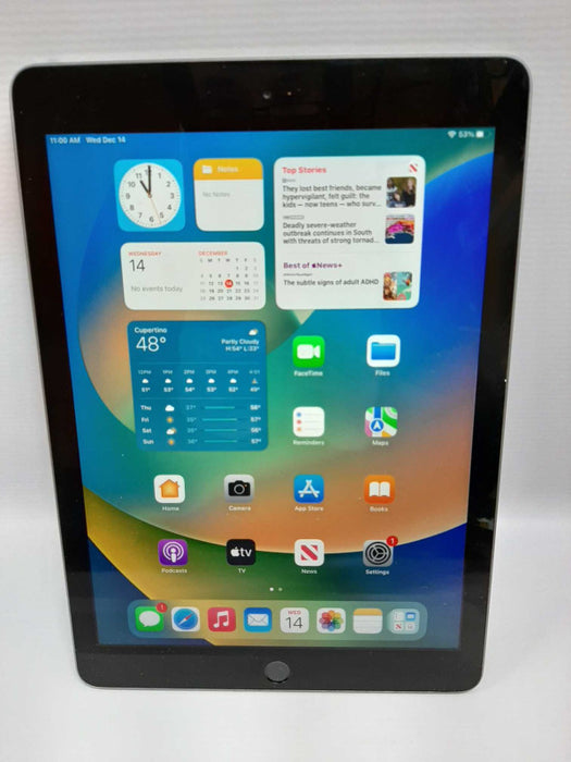 iPad 5th Generation Wi-Fi only 128gb / Factory reset Unlocked #