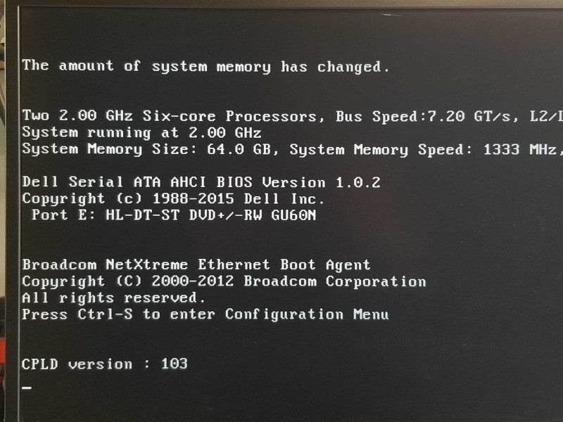 Dell PE R620, 2x Xeon E5-2620 2.0GHz 64GB RAM, 2x PSU, 2.5\\" Bays, No RAID _