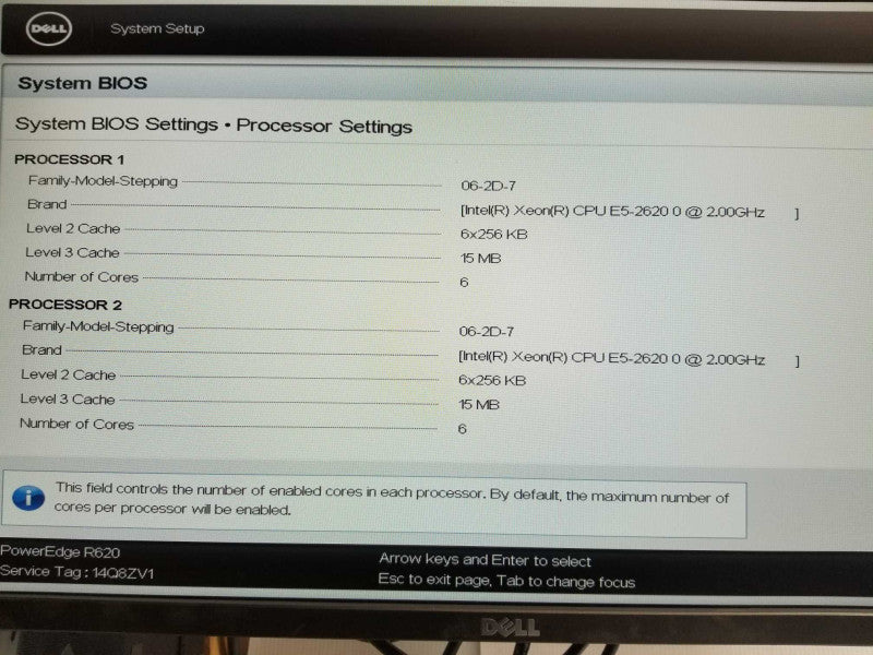 Dell PE R620, 2x Xeon E5-2620 2.0GHz 64GB RAM, 2x PSU, 2.5\\" Bays, No RAID _