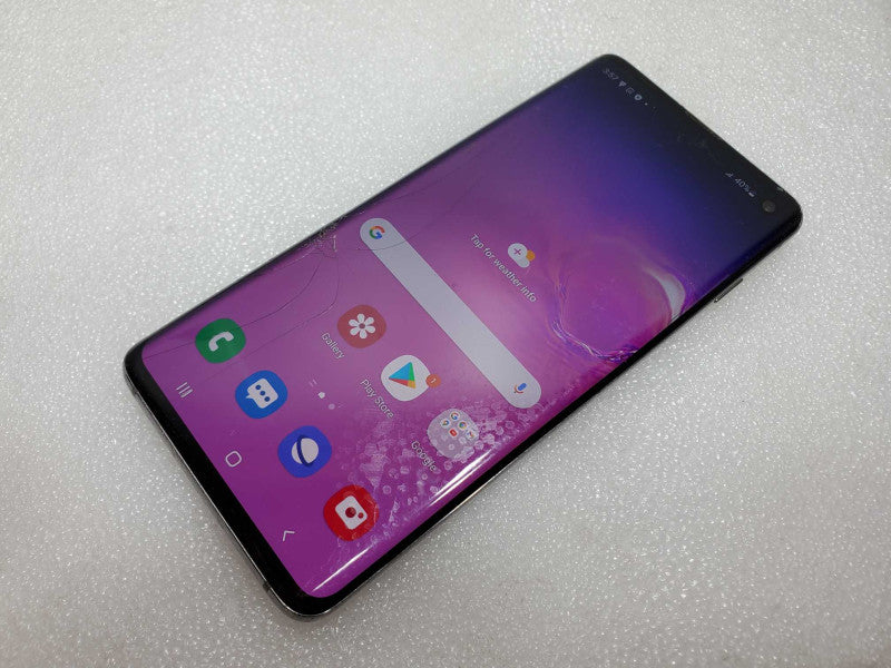 Samsung Galaxy S10 - 128 GB - Black [Unlocked - Broken Screen] (