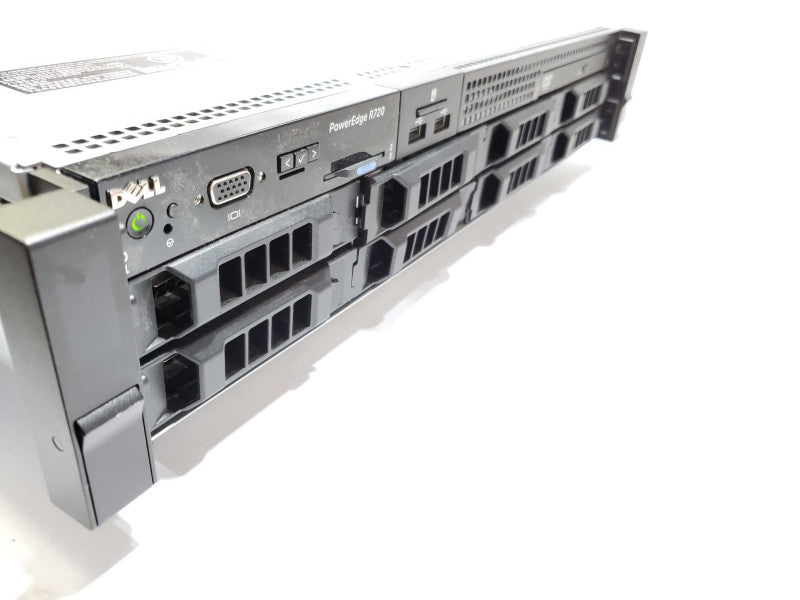 Dell PE R720, 2x Xeon E5-2650 2.0GHz, 64GB, 2x PSU, no RAID