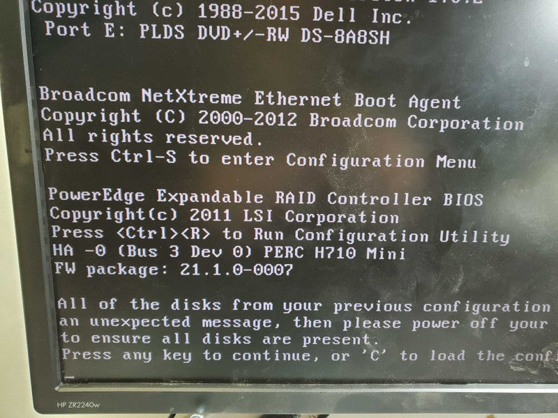 Dell PE R720, 2x Xeon E5-2643 3.3GHz, 32GB, 2x PSU, H710p Mini