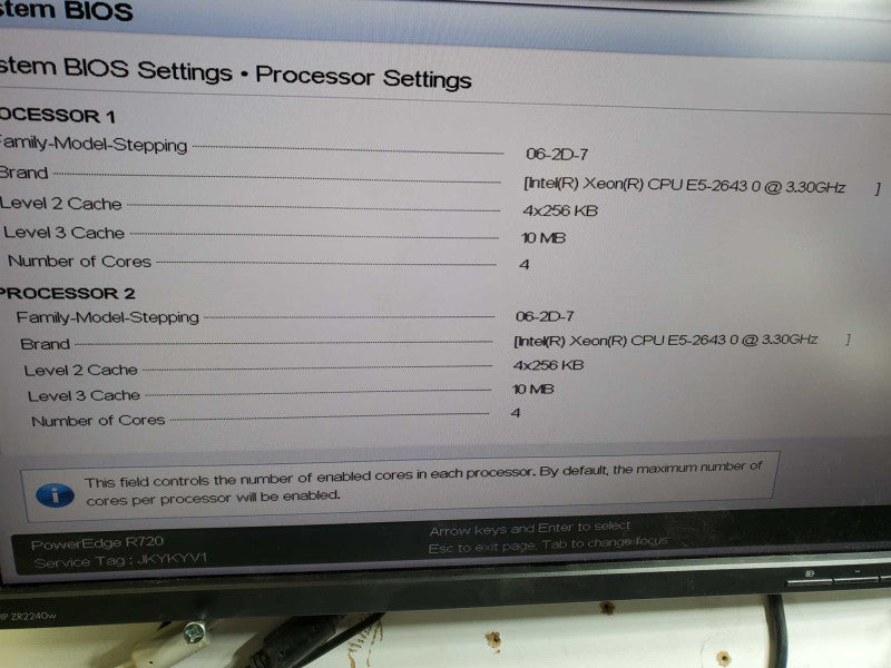 Dell PE R720, 2x Xeon E5-2643 3.3GHz, 32GB, 2x PSU, H710p Mini