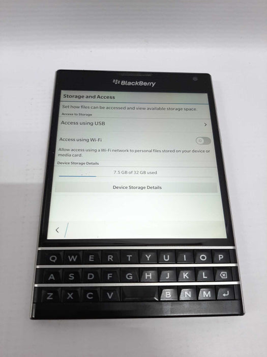 blackberry SQW100-1 32GB Factory Reset / Carrier Locked to Telus #