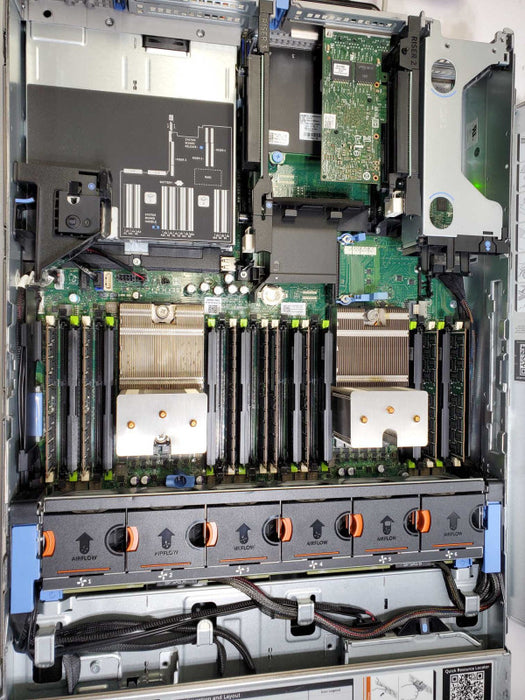 Dell PE R720, 2x Xeon E5-2690 2.0GHz, 64GB, 2x PSU, no RAID
