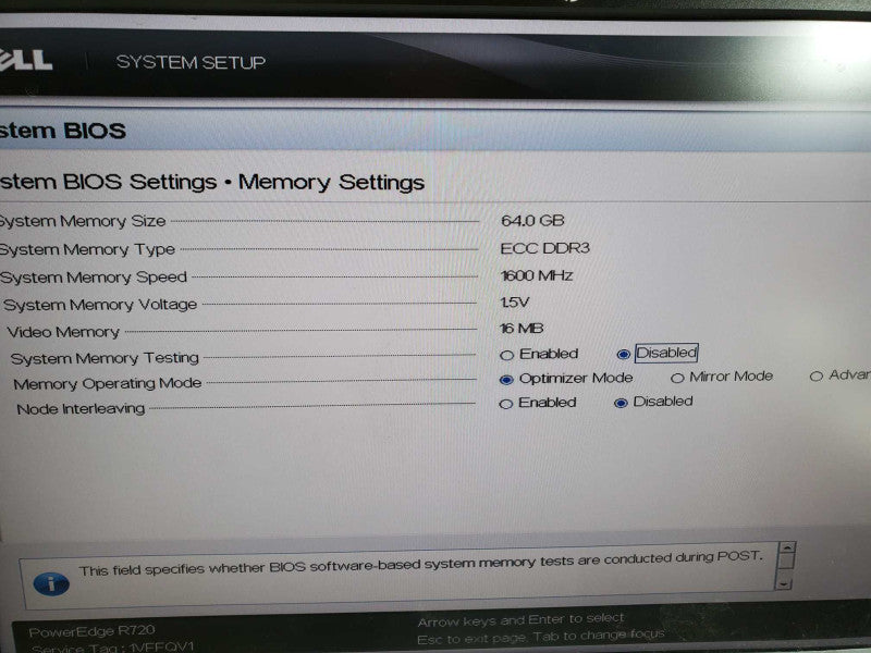Dell PE R720, 2x Xeon E5-2690 2.0GHz, 64GB, 2x PSU, no RAID