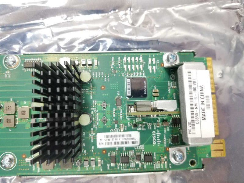 Cisco C3850-NM-4-10G 4-Port 10GB SFP Module for 3850 Switches  ~