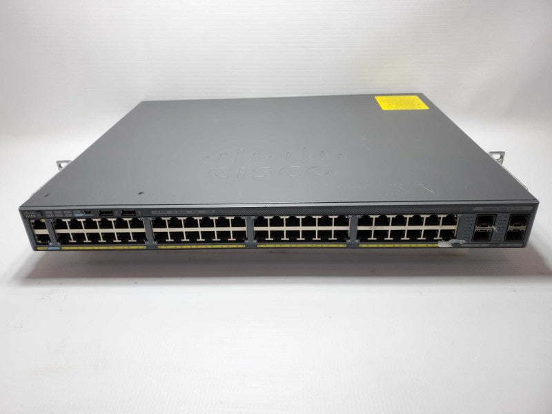 Cisco WS-C2960X-48FPS-L 48x Port PoE 740W LAN Base Network Switch *FAIL* (
