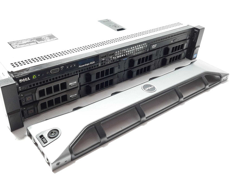 Dell PowerEdge R520 2x Xeon E5-2407v2 @ 2.4GHz 32GB RAM PERC H310 Mini -No HDD +