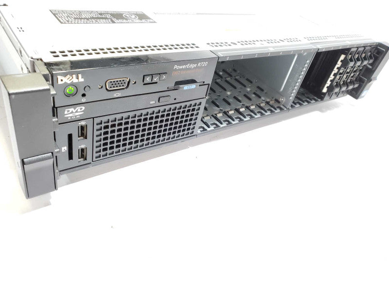 Dell R720, 2x Xeon E5-2650 2.0GHz, 64GB, 2x PSU, H710p Mini 2.5\\" drive bay