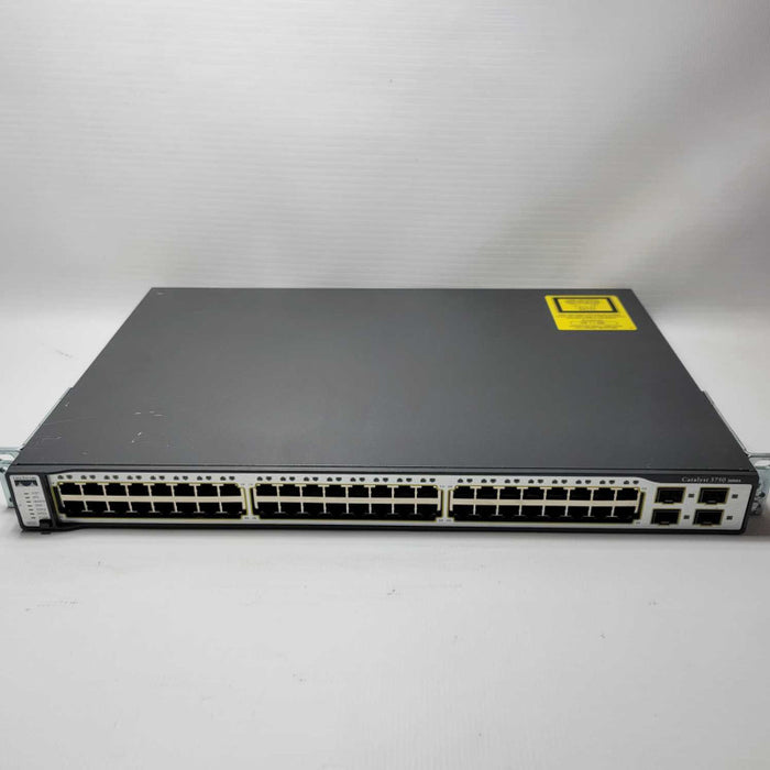 Cisco Catalyst 3750 48-Port 10/100 Fast Ethernet & 4-Port SFP WS-C3750-48TS-S