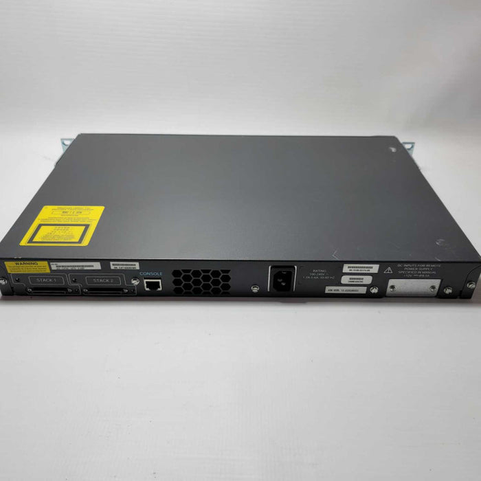Cisco Catalyst 3750 48-Port 10/100 Fast Ethernet & 4-Port SFP WS-C3750-48TS-S