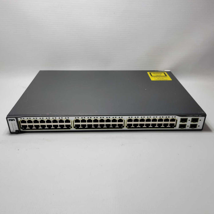 Cisco Catalyst 3750 48-Port 10/100 Fast Ethernet & 4-Port SFP WS-C3750-48TS-S