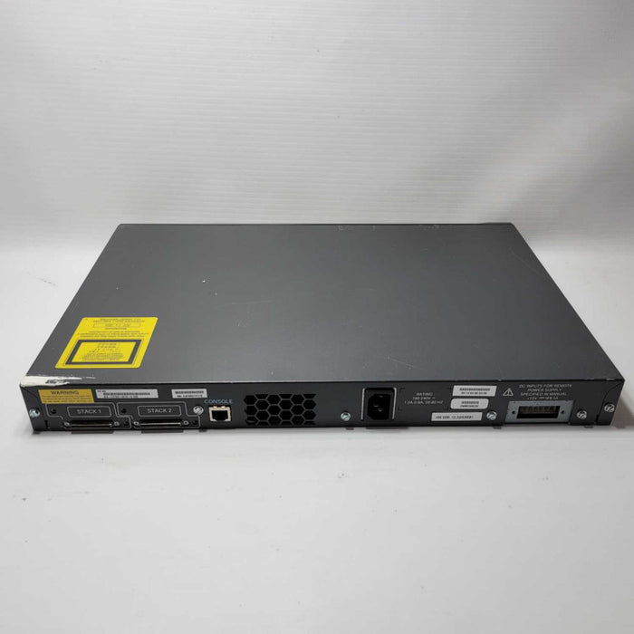 Cisco Catalyst 3750 48-Port 10/100 Fast Ethernet & 4-Port SFP WS-C3750-48TS-S
