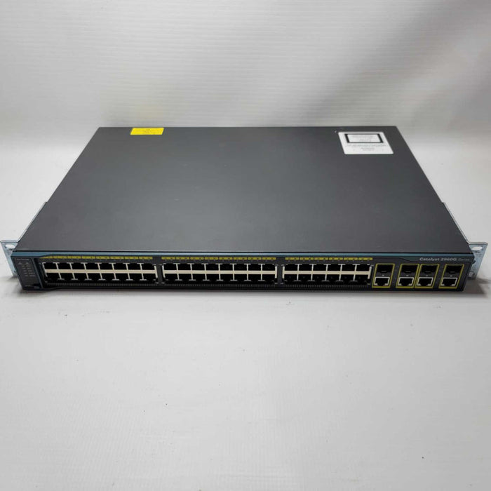 Cisco Catalyst WS-C2960G-48TC-L 48-Port Gigabit Managed Ethernet Switch