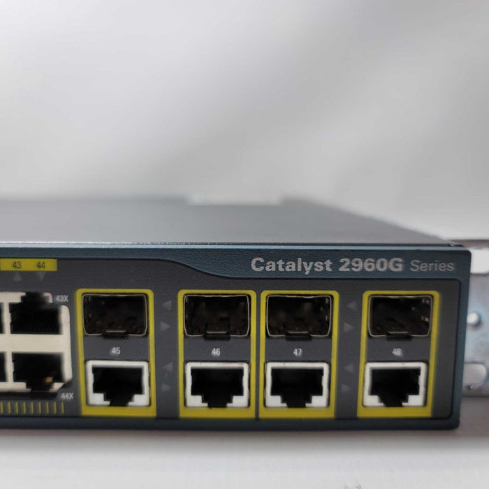 Cisco Catalyst WS-C2960G-48TC-L 48-Port Gigabit Managed Ethernet Switch