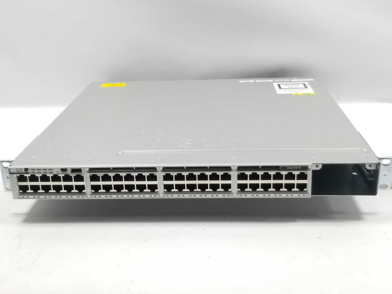 Cisco WS-C3850-48T-S - 48 Port Gigabit IP Base Switch, 2x PWR-C1-350WAC, QTY ~
