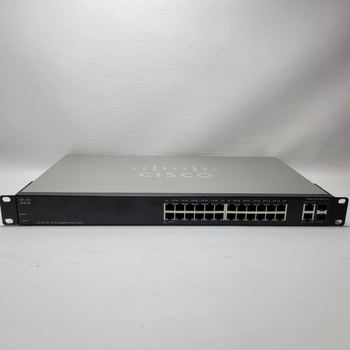 Cisco SG200-26 26-port Gigabit Smart Switch with ears