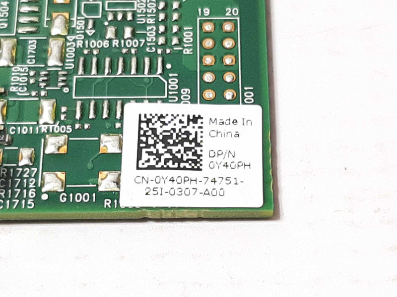 Dell Broadcom Dual Port 10Gb Base-T Network Adapter Card 0Y40PH +