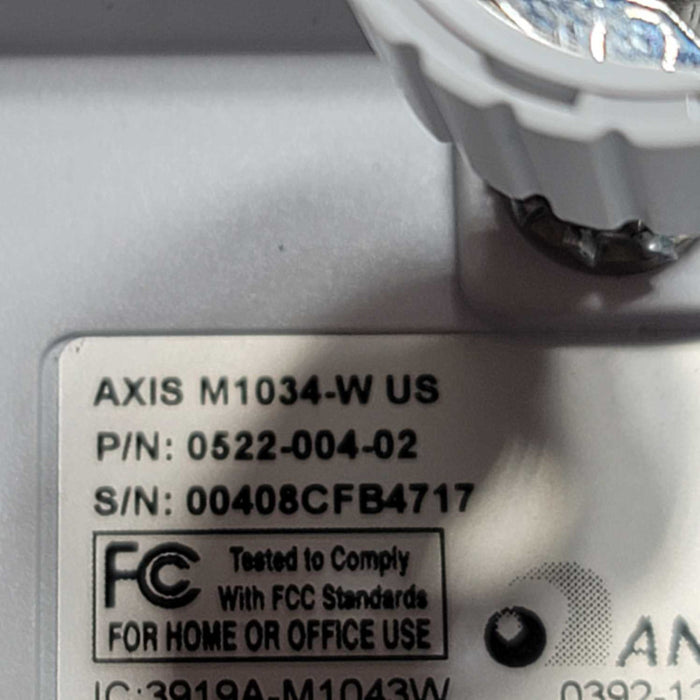 Axis M1034-W indoor wireless PIR HD 720p IP camera