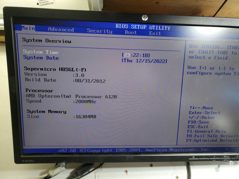 Custom Server- AMD Opteron 6128 2.0GHz 16GB DDR3 NO RAID QTY