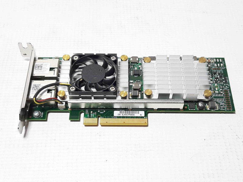 Dell Broadcom 10GBe 2-Port PCIe x8 2.0 Network Card 0HN10N - Low Profile +