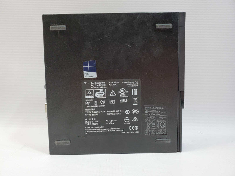 Dell Optiplex 9020 Core i5-4590T @ 2.0GHz 8GB Ram 250GB SSD (