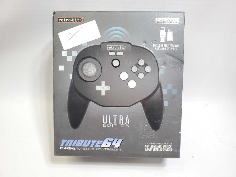 Retro-Bit Tribute n64 ultra edition n64 & USB AS-IS read