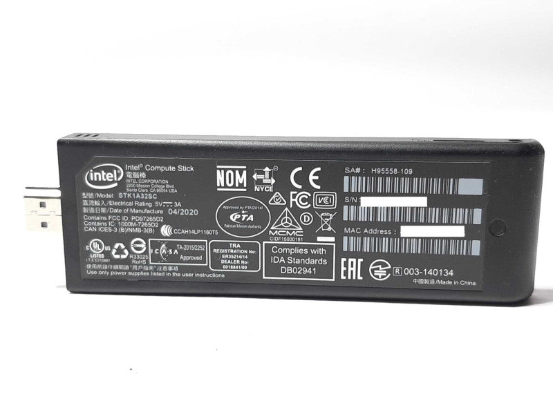 Intel Compute Stick STK1A32SC Atom x5-Z8330 @ 1.44GHz 2GB RAM - No OS +