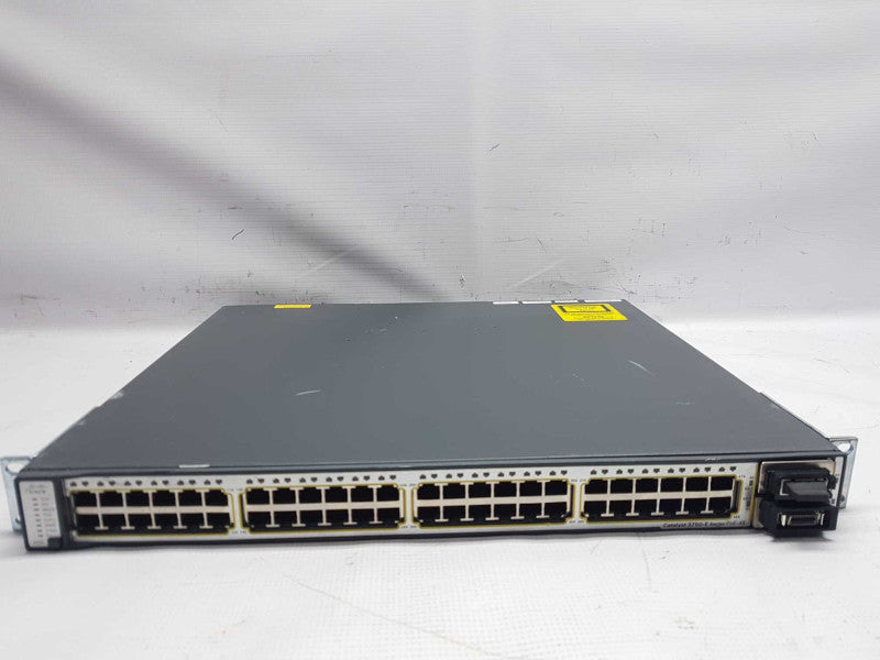 Cisco Catalyst 3750-E Series PoE-48 Ethernet Switch WS-C3750-48PD-E #