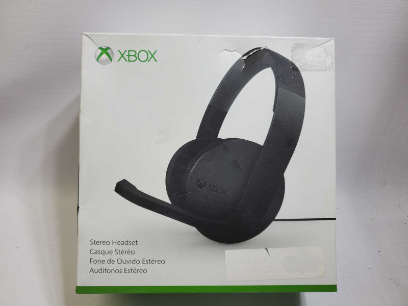 Microsoft Xbox One Official Wired Stereo Headset. - Black OpenBox