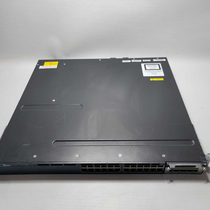 Cisco WS-C3560X-24P-L 24-Port Gigabit PoE+ Switch w/ Ears  C3KX-NM-1G
