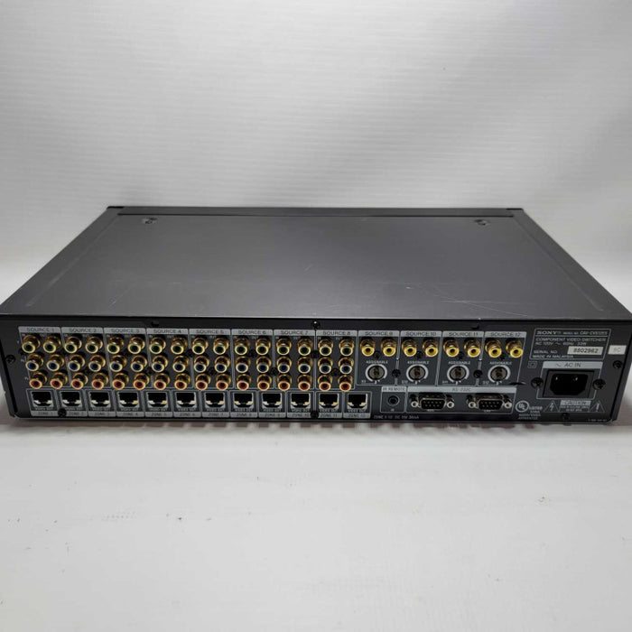 Sony CAV-CVS12ES Component Video Switcher Matrix Switch