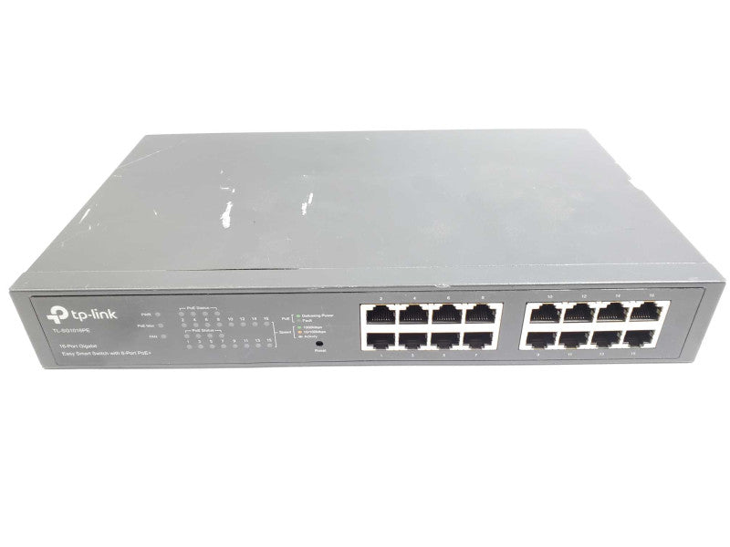 TP-LINK tl-sg1016PE 16-Port Gigabit Easy Smart PoE Switch with 8-Port PoE+