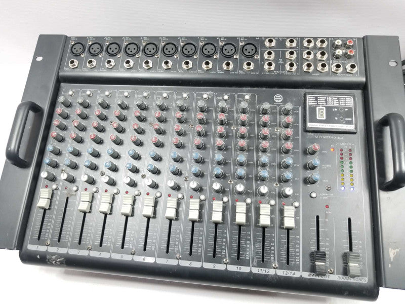 AudioTrak AT-PowerMix1802, Professional Mixer, READ* ~