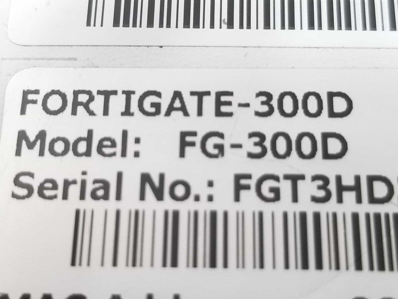Fortinet Fortigate FG-300D Firewall Appliance, READ* ~