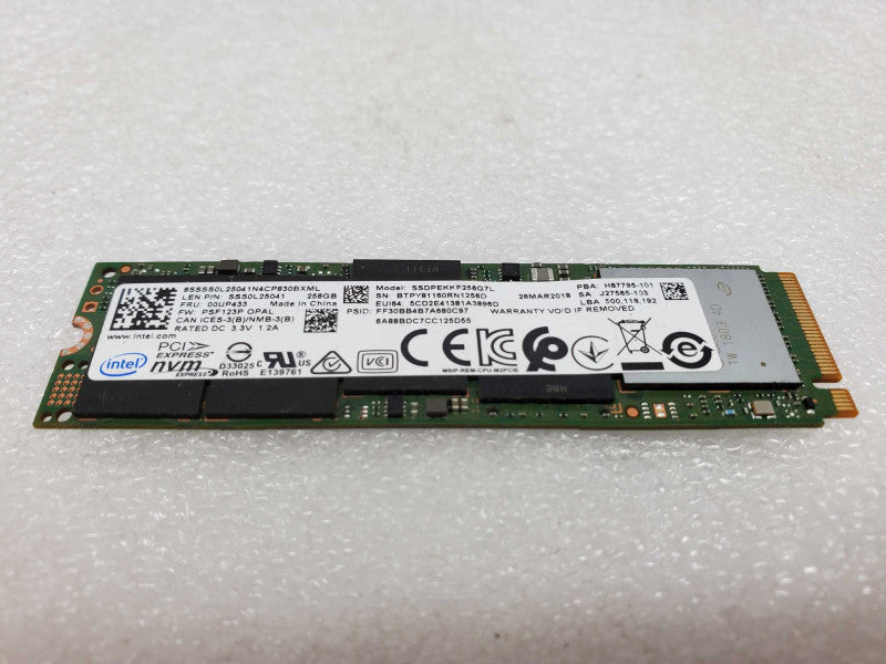 Solid State Drive 256 Gb - NVME - M.2 (