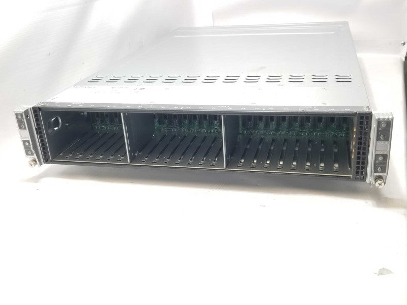 Supermicro X9DRT-HF+ 3-Node Server, 6x Xeon E5-2620, 384GB RAM, 2x PSU, 2.5\\" _
