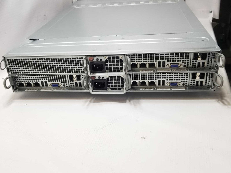 Supermicro X9DRT-HF+ 3-Node Server, 6x Xeon E5-2620, 384GB RAM, 2x PSU, 2.5\\" _