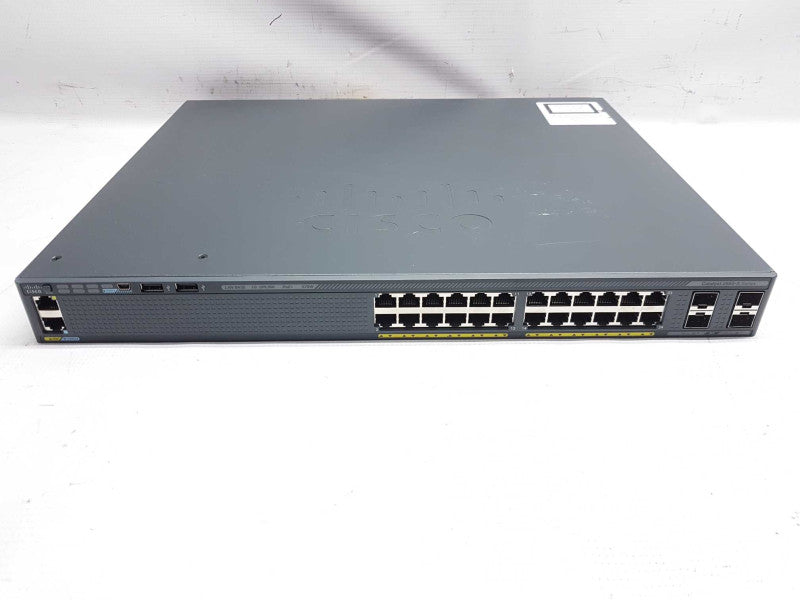Cisco Catalyst 2960-X Series WS-C2960X-24PS-L 24-Port Gigabit Ethernet PoE #