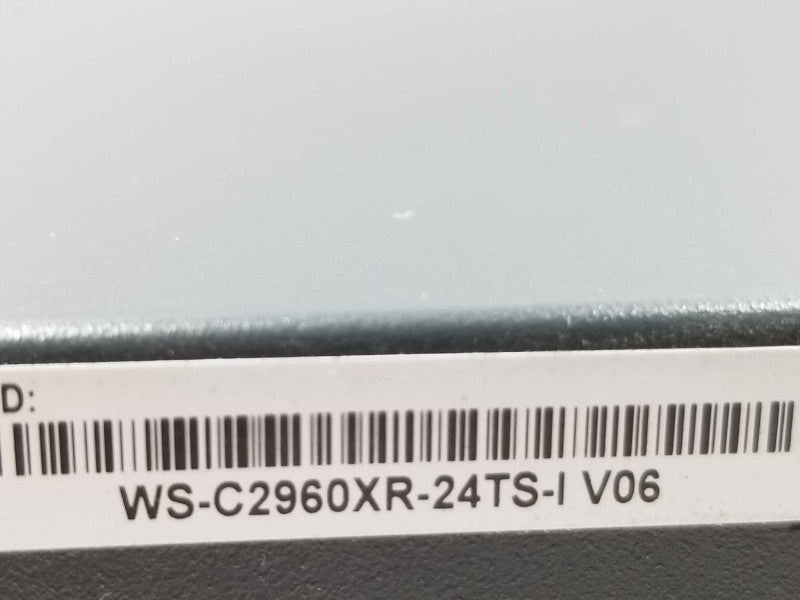 Cisco Catalyst 2960-XR 24 Port Switch - WS-C2960XR-24TS-I (v6), 2x PWR-C2-250W ~