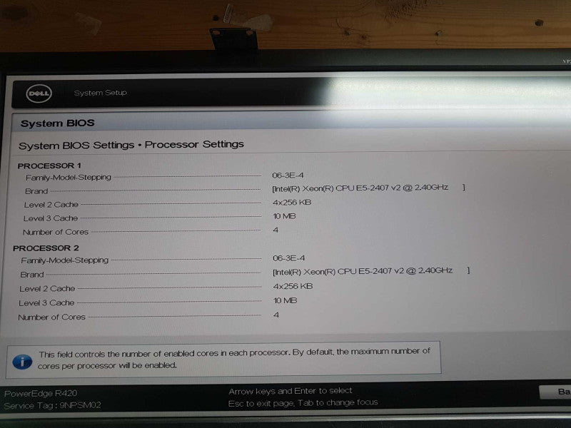 Dell Poweredge R420 2x Xeon E5-2407 V2 @ 2.40ghz / 32gb ram / H310  Mini