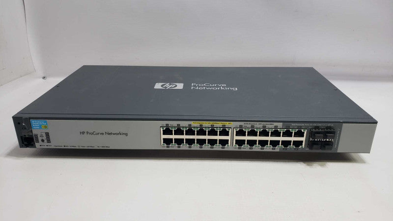 HP Hewlett Packard 2520G J9299A 24 RJ45 4 SFP Port Gigabit Switch READ [