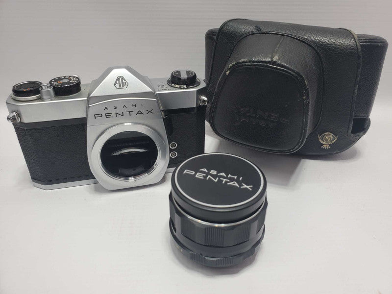 Pentax Asahi SP 500 Vintage 35mm Camera with 1:2/55 lens (AS-IS) |