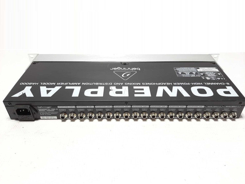 Behringer Powerplay Pro-8 digital HA8000 +