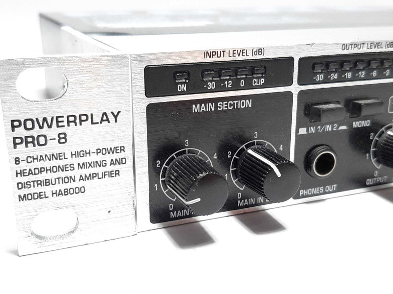 Behringer Powerplay Pro-8 digital HA8000 +