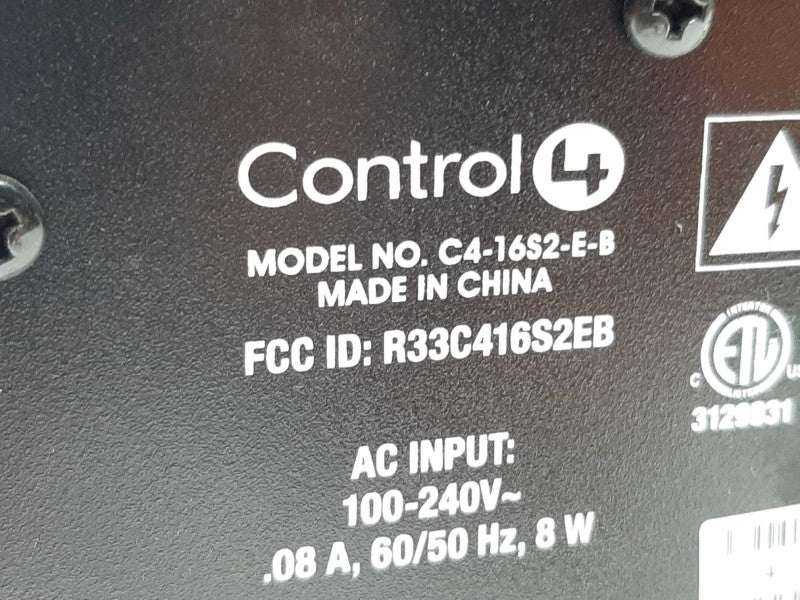Control4 16 Channel Audio Matrix C4-16S2-E-B w/Rack Mount +